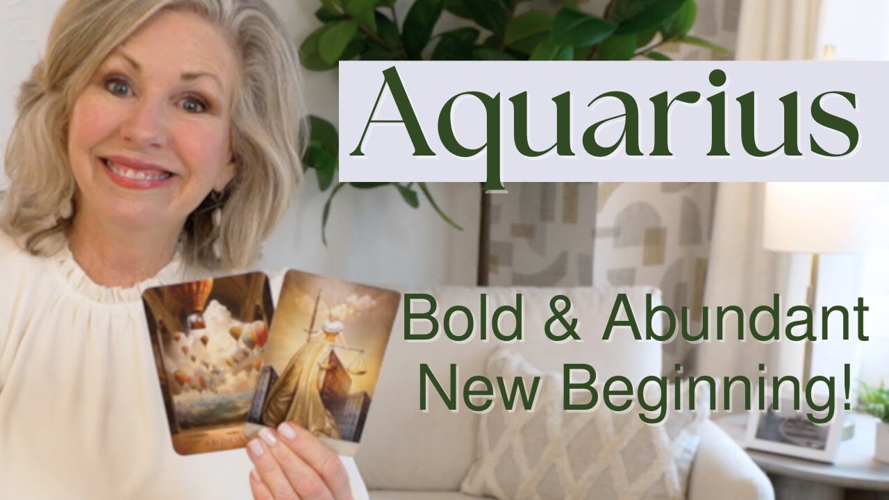AQUARIUS | STEP INTO THIS BRIGHT NEW CHAPTER WITH CONFIDENCE! | MARCH 2025 TAROT READING