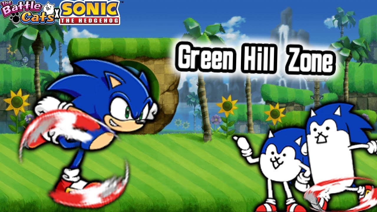 The Battle Cats - Green Hill Zone [Sonic the Hedgehog Collaboration Event]