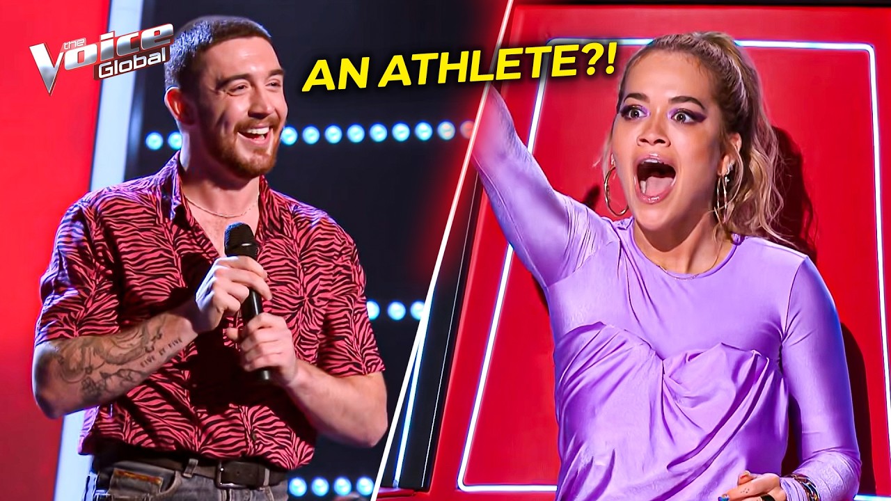 He's an Olympic Athlete... But His Voice is MIND-BLOWING