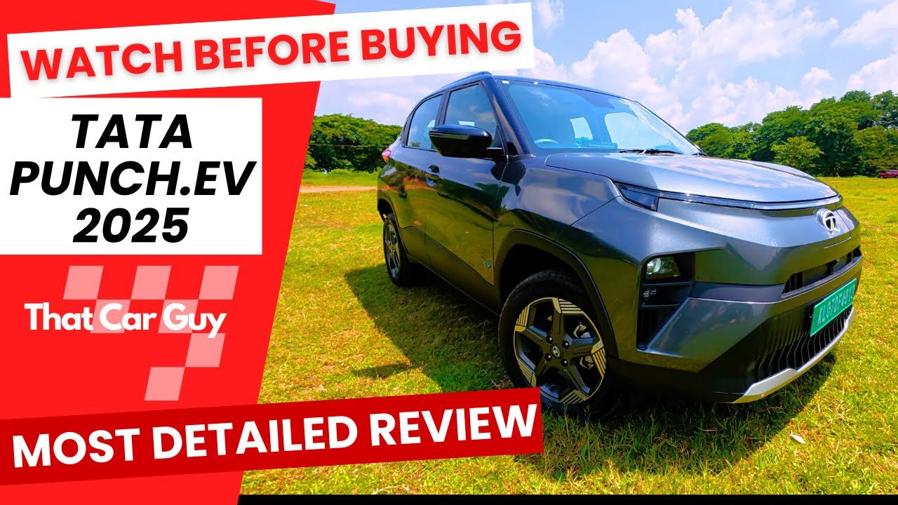 Tata Punch ev 2025 New Model Review ( price top model base model facelift )