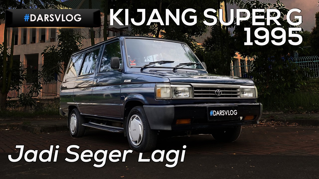 RESTORASI NYETEL ORIGINAL - Toyota Kijang Super G 1995 ‼️ #DARSVLOG