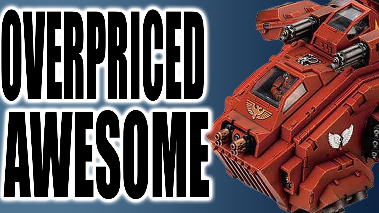 The Space Marine Storm Raven Is Overcosted Buy Awesome anyways