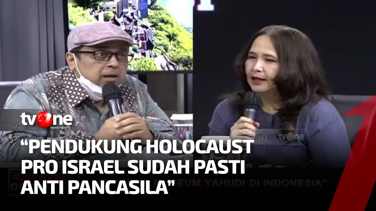 DEBAT PANAS! Haikal VS Monique, Haikal: Museum Holocaust Mencedarai Pancasila | CDK tvOne