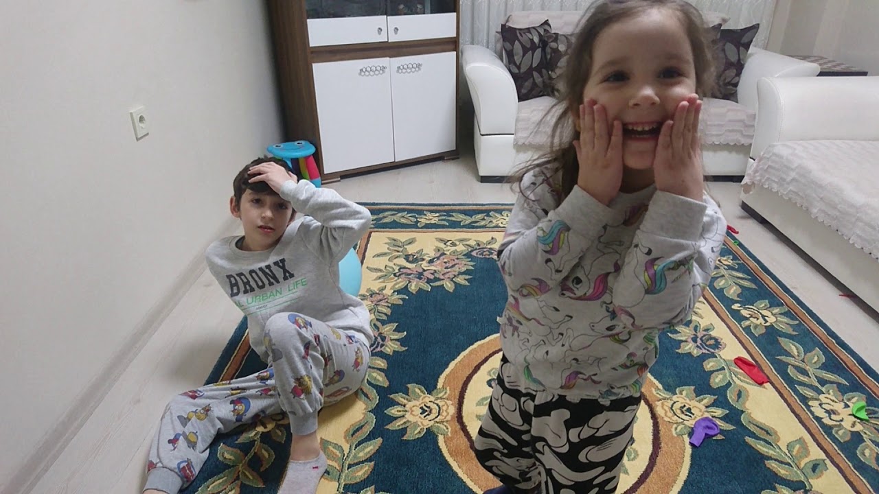 SÜRPRİZLİ Balon patlatma challenge eğlenceli video