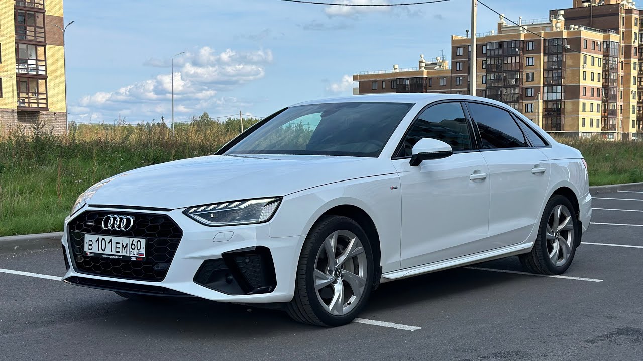 Audi A4 B9 Рестайлинг S-Line Quattro 40TDI Webasto из Швеции.