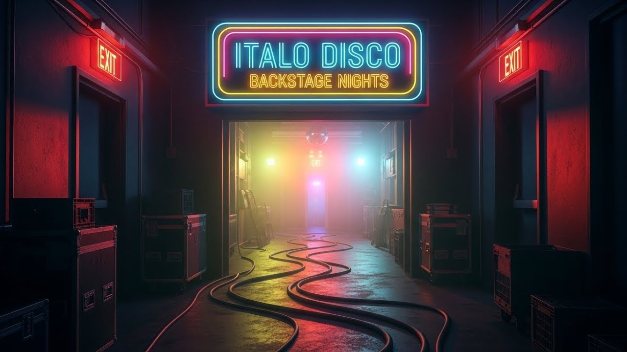Quiet Streets, Distant Lights 🌃 Smooth Italo Disco & Retro Electronic Night Atmosphere
