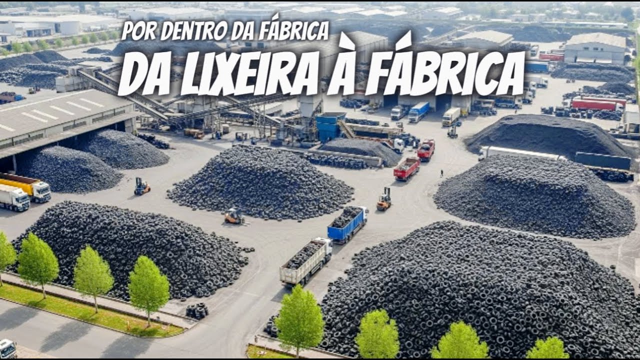 Por Dentro da Fábrica: Como pneus viram matéria prima industrial