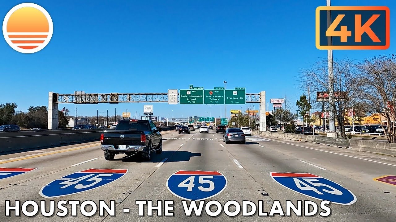 Houston, Texas to The Woodlands, Texas!  Drive with me!
