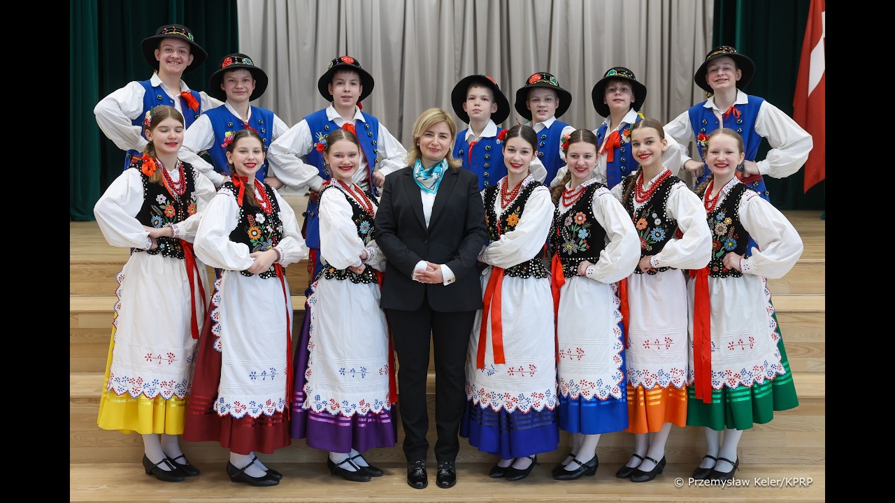 Łotwa, Dyneburg | Agnieszka Jędrzak z wizytą w Państwowym Gimnazjum Polskim im. J. Piłsudskiego