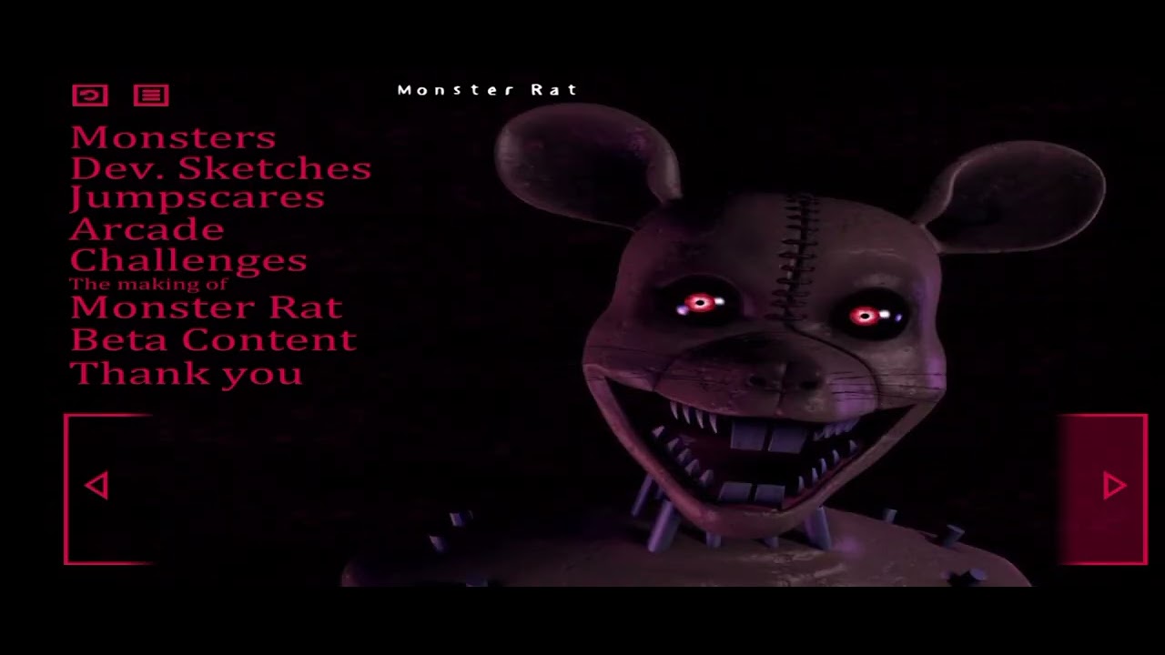 FNaC Remastered, FNaC 2 y FNaC 3 - Extras (Android) 