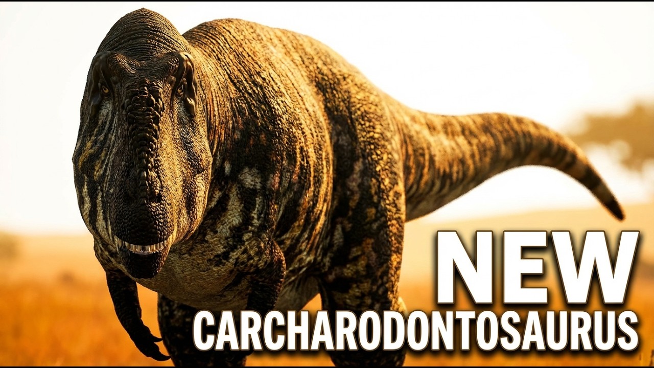 THE Life of the NEW carcharodontosaurus in path of titans!
