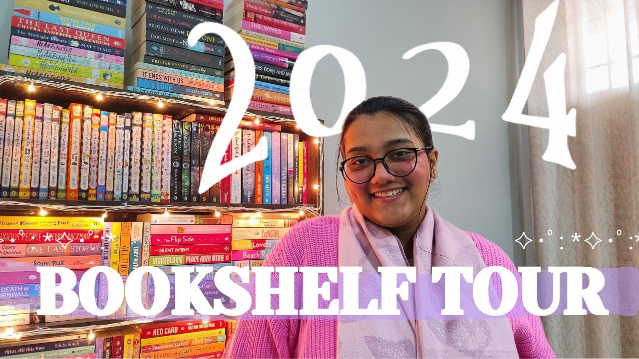 2024 BOOKSHELF TOUR | 200+ books 🍄🥀 #booktok #booktube
