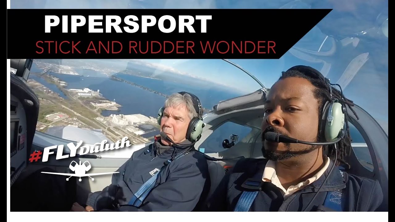 PiperSport LSA! A Stick and Rudder Wonder
