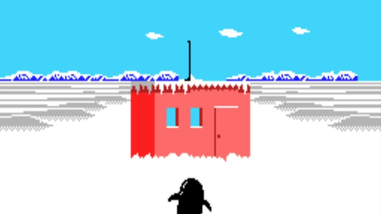[Colecovision] Antarctic Adventure(남극탐험) Game 1 Coin(원코인) Clear(클리어) PlayThrough