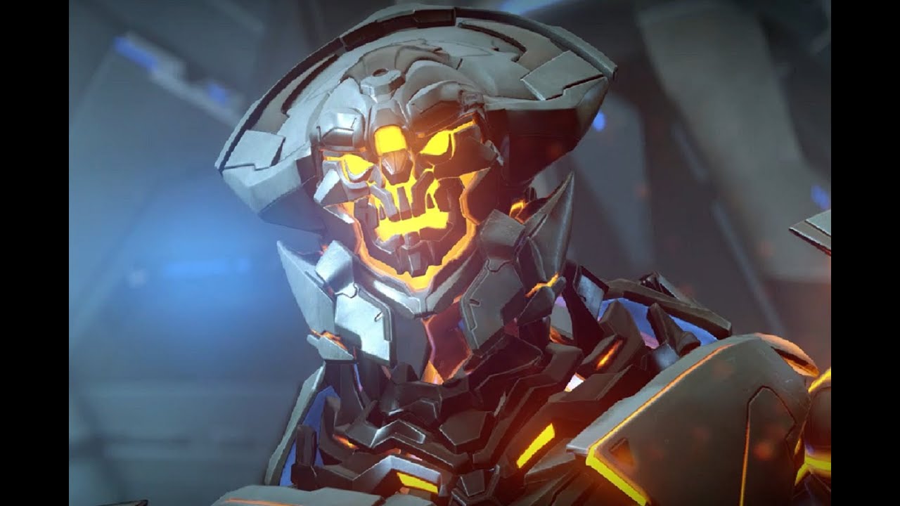 Halo 5 First Warden Eternal Boss Fight on Solo Legendary (Spoilers)