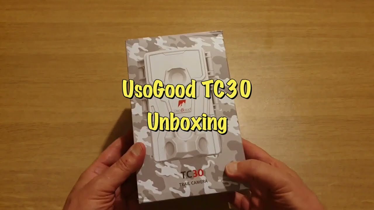 Fototrappola UsoGood TC30 video unboxing.