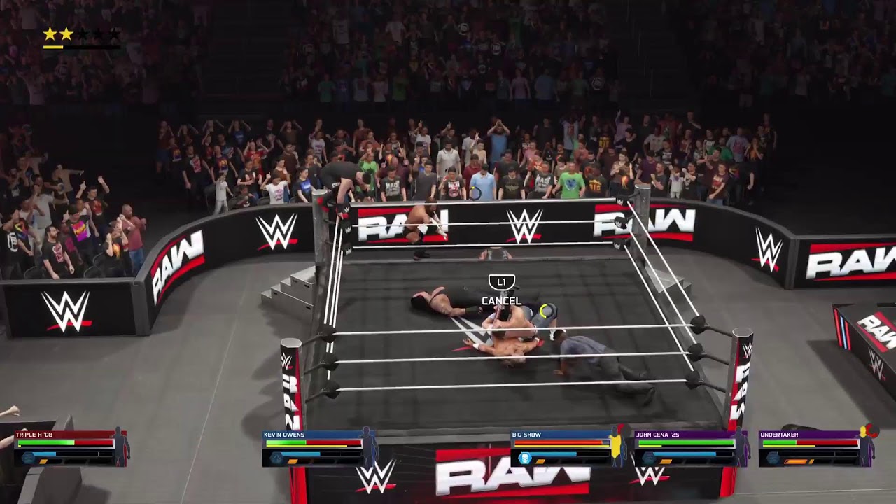 WWE triple threat
