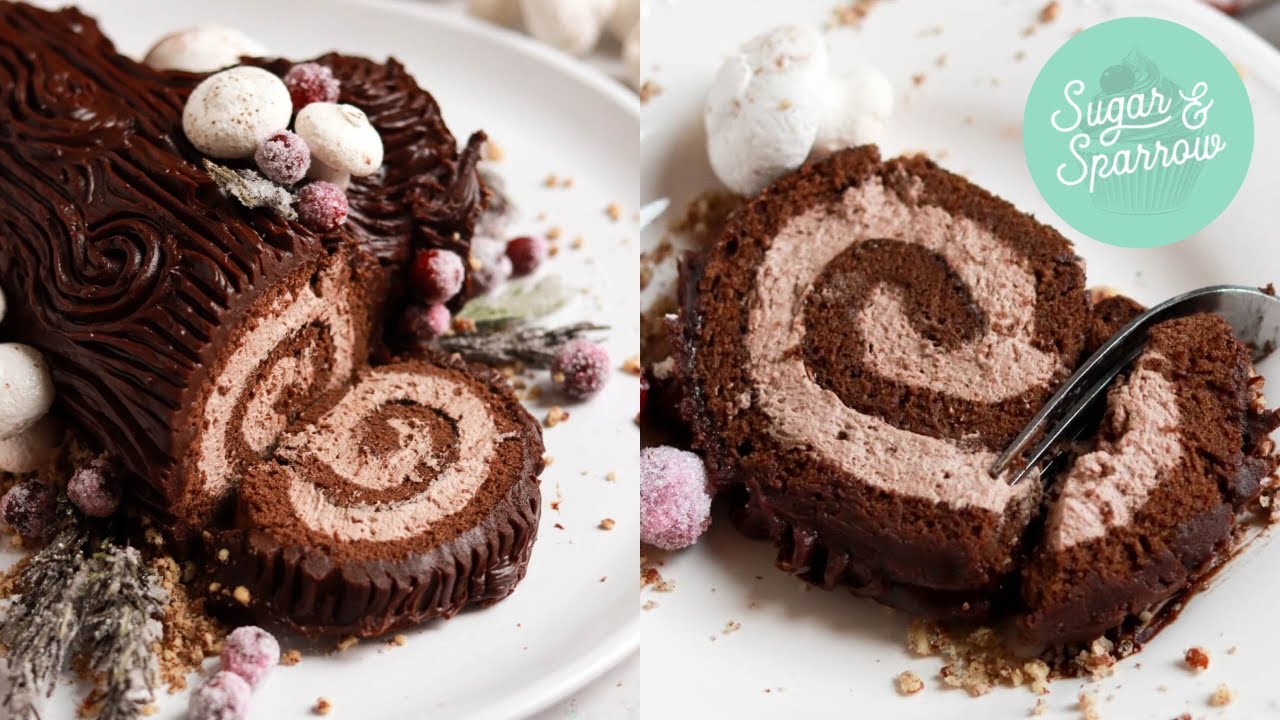 Рецепт рождественского торта из поленьев (Buche de Noel)