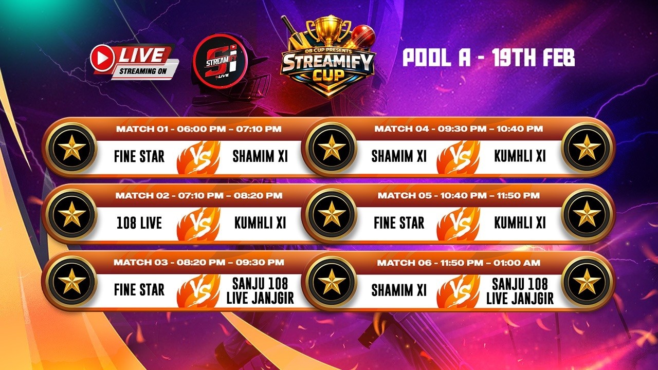 DAY 33 | DB CUP PRESENTS STREAMIFY CUP | SEASON 1 | OPEN TOURNAMENT |