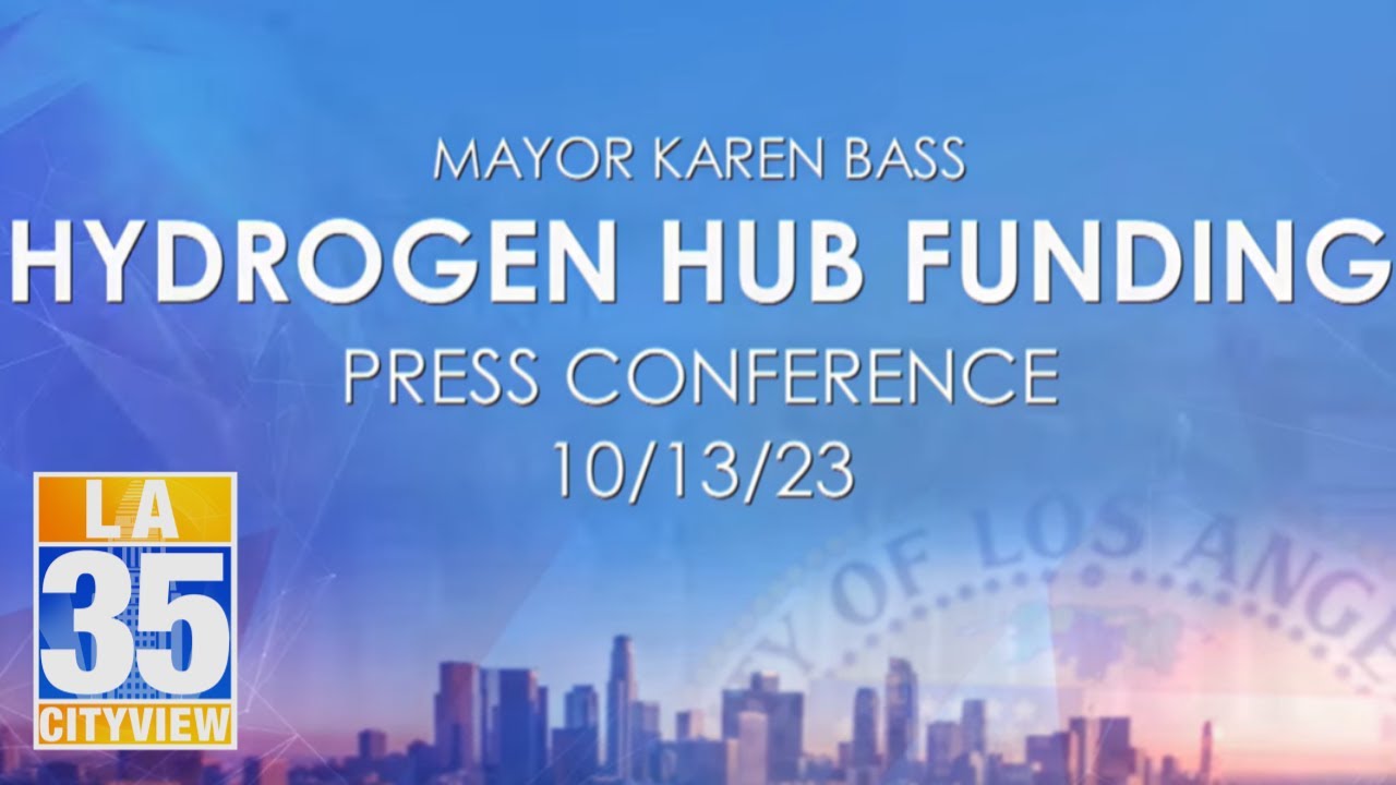 Hydrogen Hub Funding Press Conference 10/13/23
