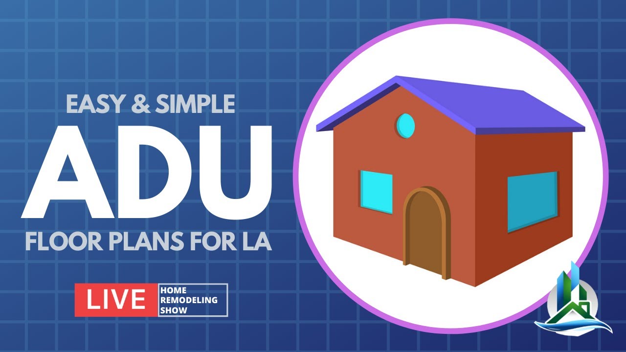 Планы этажей Easy ADU | Дополнительное жилое помещение в Лос-Анджелесе