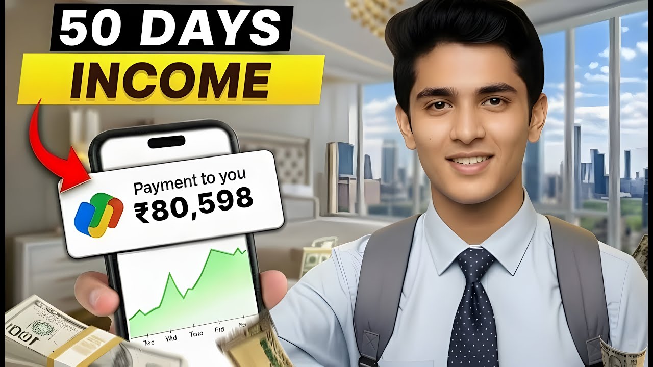 I Made ₹80,534 as a Student | 5 ways to earn money online