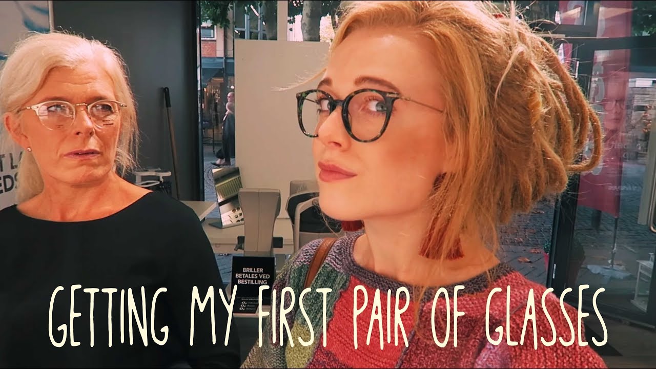 Getting my eyes tested & getting my first pair of glasses