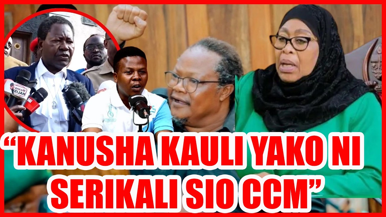KIMENUKA KADA CHADEMA ACHARUKA ABANANISHWA NA WAANDISHI AGOMA KUFUTA KAULI YAKE TATA DHIDI YA CCM..
