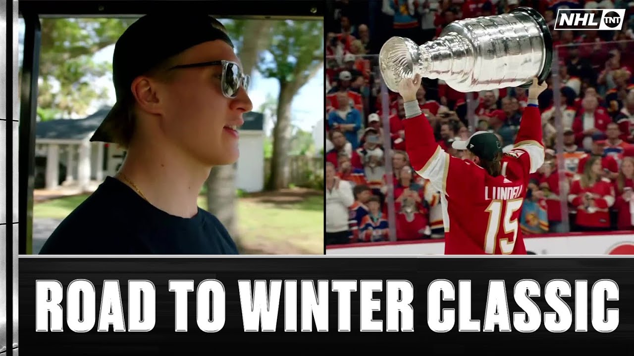 Christmas in Florida is VERY Different for Panthers Center and Finland Native Anton Lundell 🎄❄️