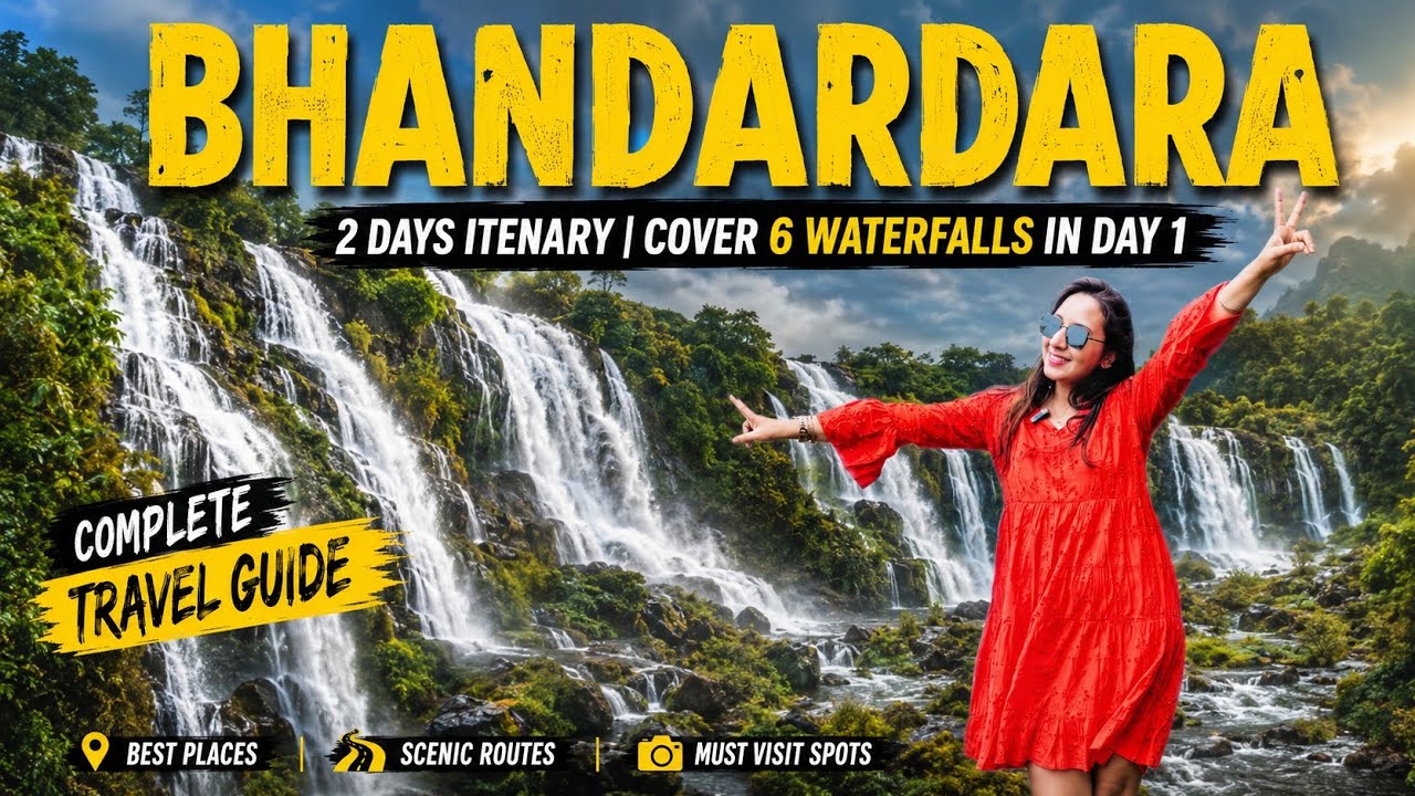 ⛰️ Bhandardara Travel Plan | 100s of Waterfalls |  Maharashtra's Gem | Vasundhara Waterfalls