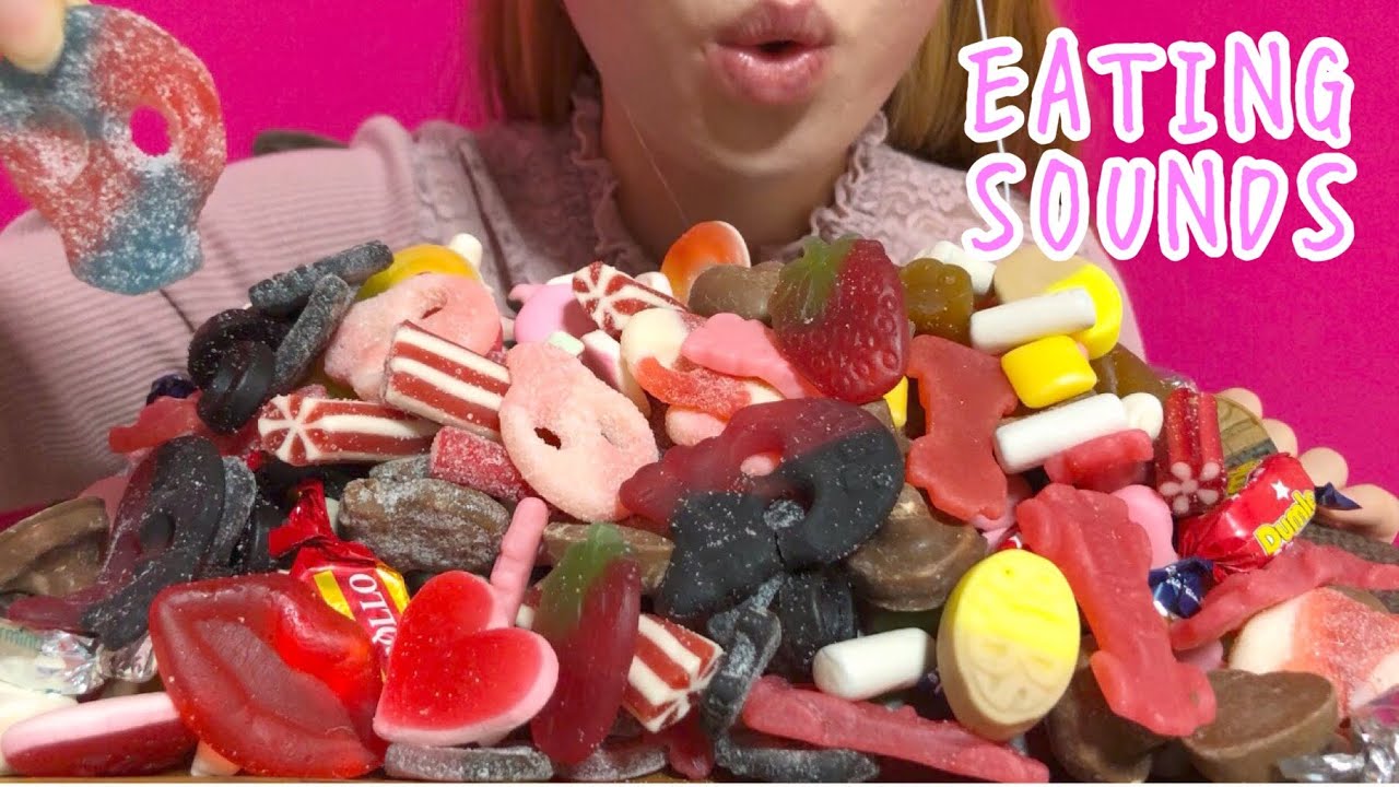 《Eating sounds》北欧の量り売りお菓子キャンディ!SWEDISH CANDY!