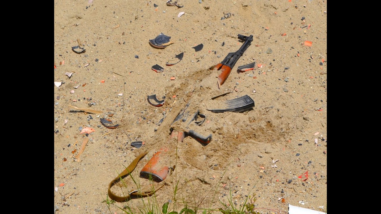 AK 47 Sand Test --- Will the AK run?