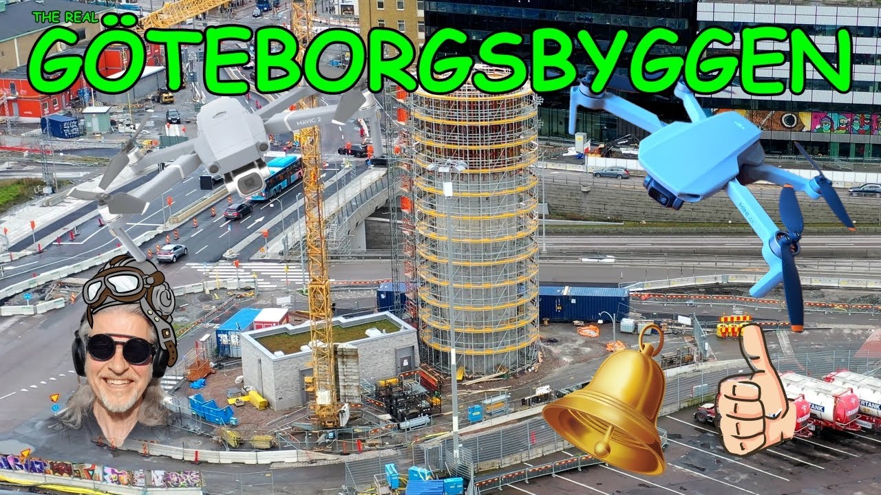 GÖTEBORGSBYGGEN III A SMISKING NEW AVSNITT FRÅN ER MAN I LUFTEN OVANFÖR GÖTEBORG!!