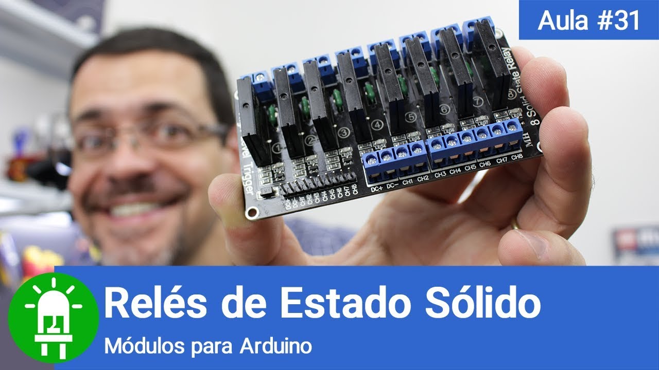 Relés de Estado Sólido com Arduino