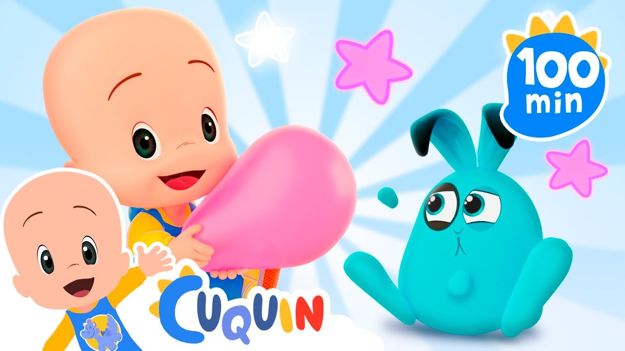 Learn emotions with Cuquin and his bunny friends  🐰🥰😭  videos & cartoons for babies