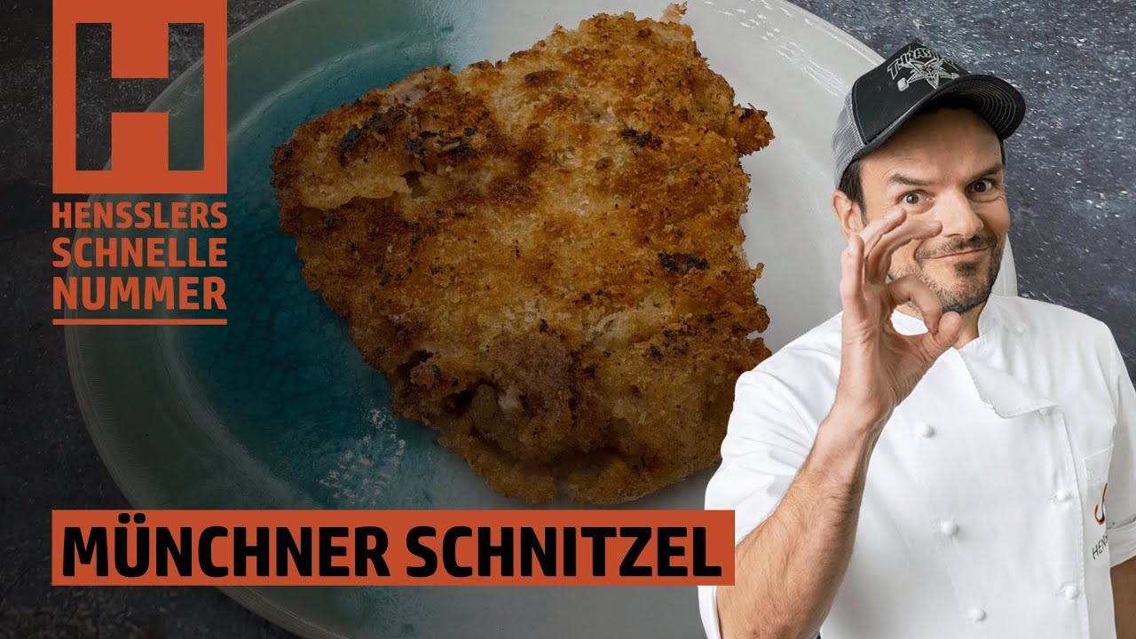 Schnelles Münchner Schnitzel Rezept von Steffen Henssler