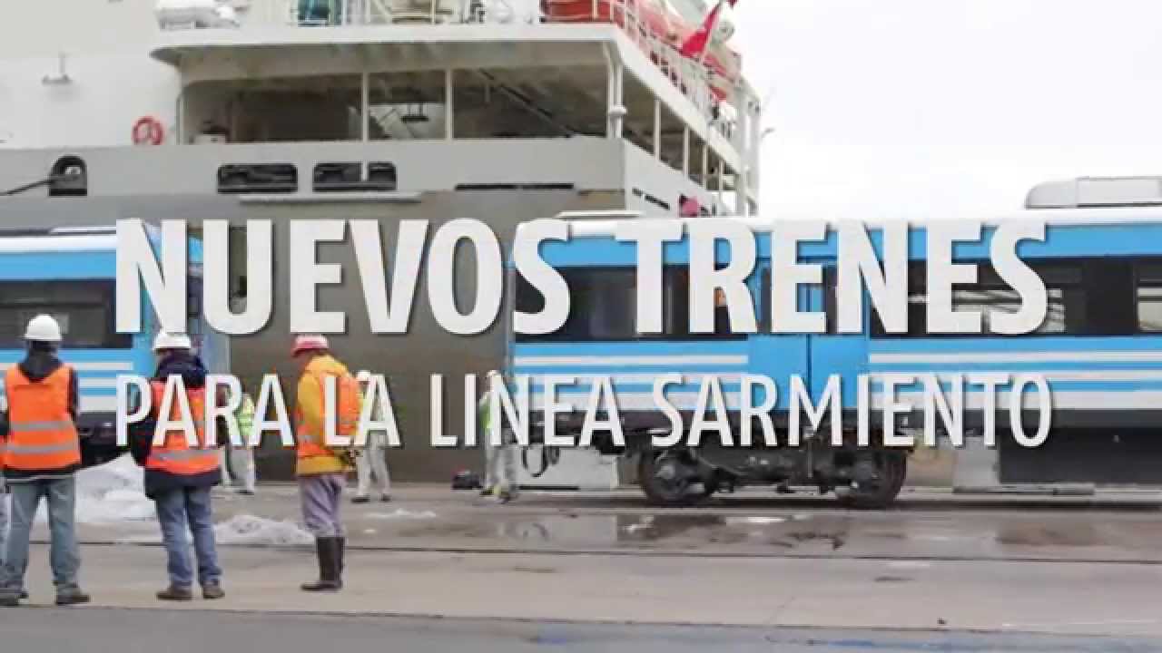 Nuevos trenes para la línea Sarmiento.