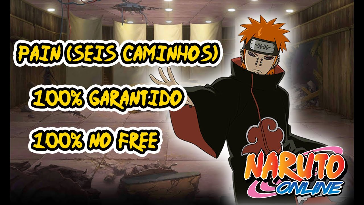Como GARANTIR Pain 4 Estrelas NO FREE - Naruto Online