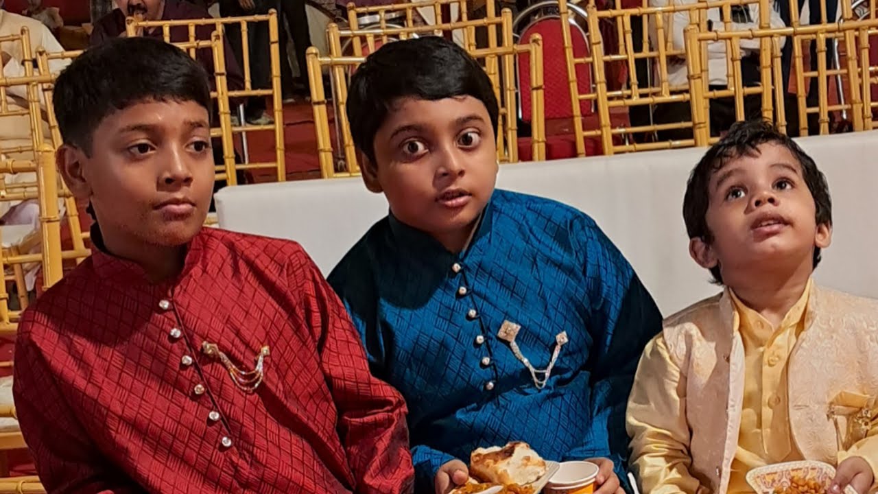 বিয়েবাড়ী তে কে কেমন সাজলাম..