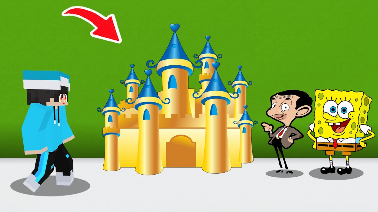 ماين كرافت لكن رحنا لقلعة الذهب العجيبة !!؟ 🔥😱