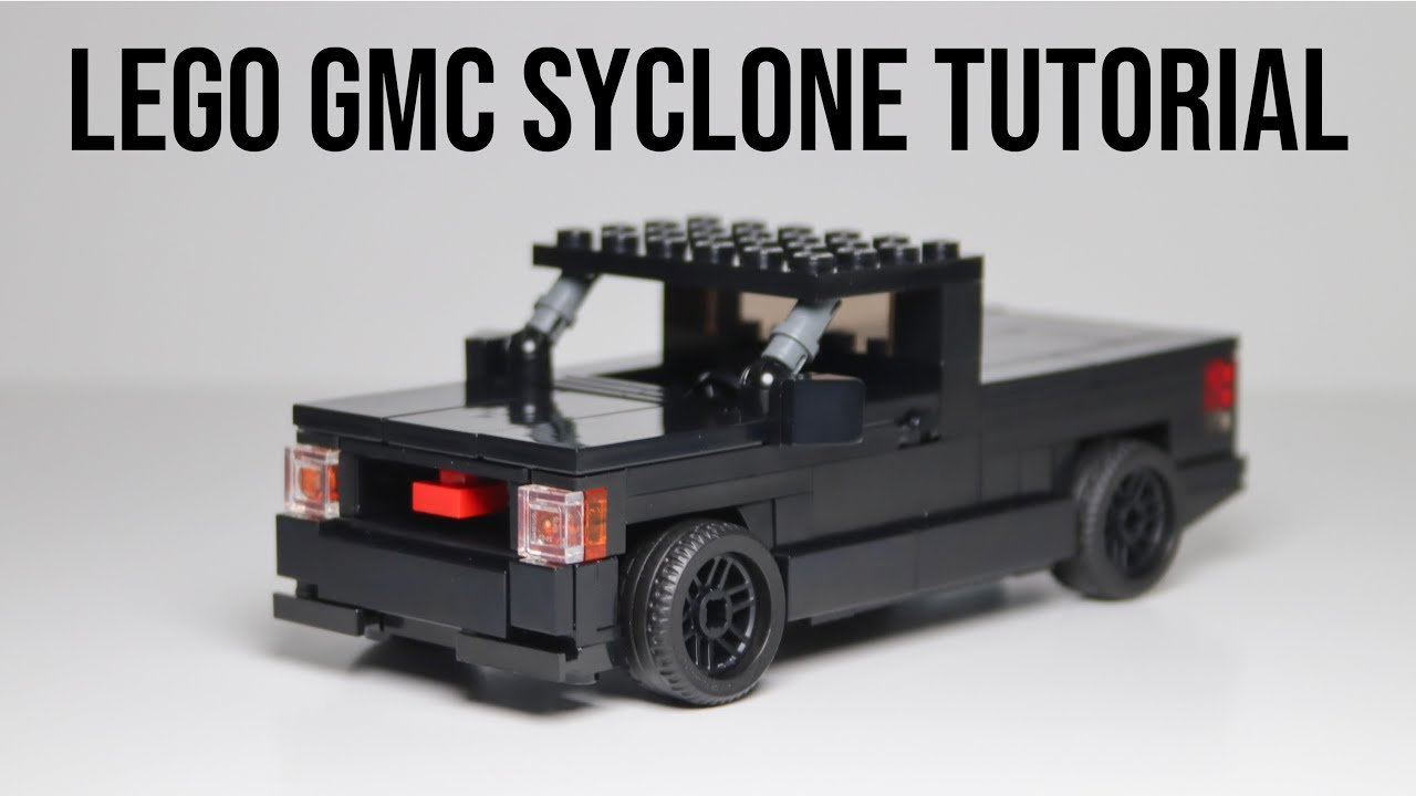 LEGO GMC Syclone Moc Build Tutorial!