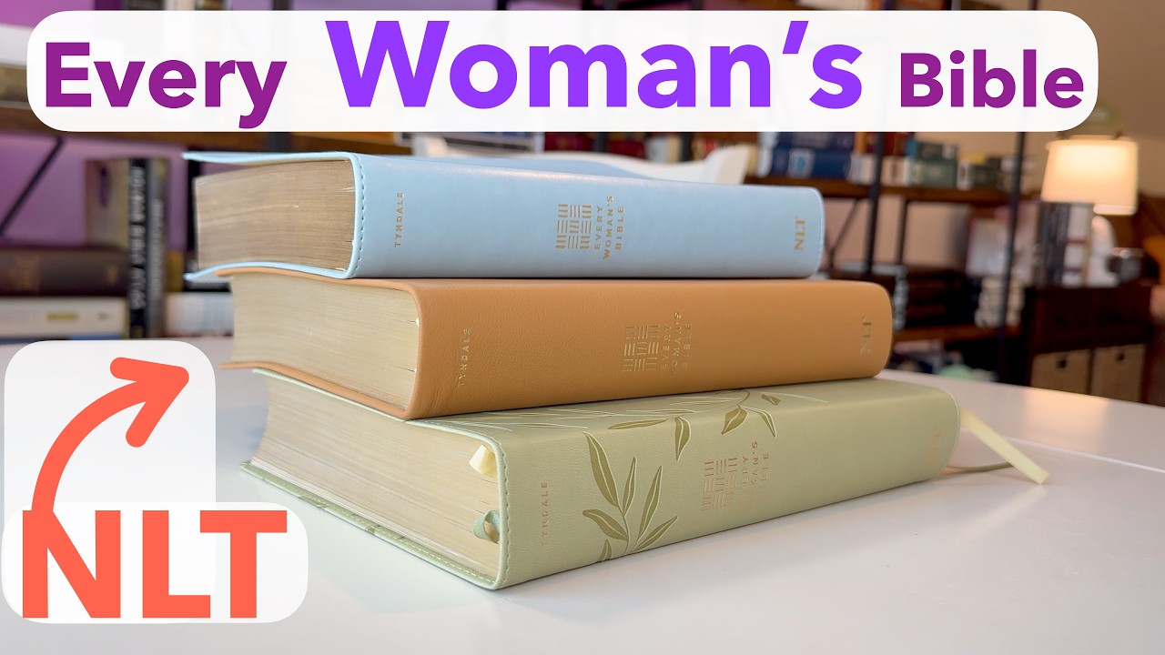 NLT EVERY WOMAN'S BIBLE in 3 COVER OPTIONS