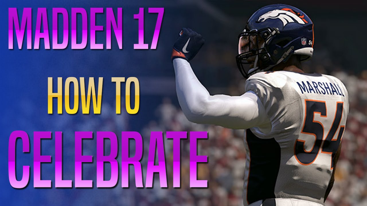Madden 17 Tips - How To Celebrate With New Run Moves!