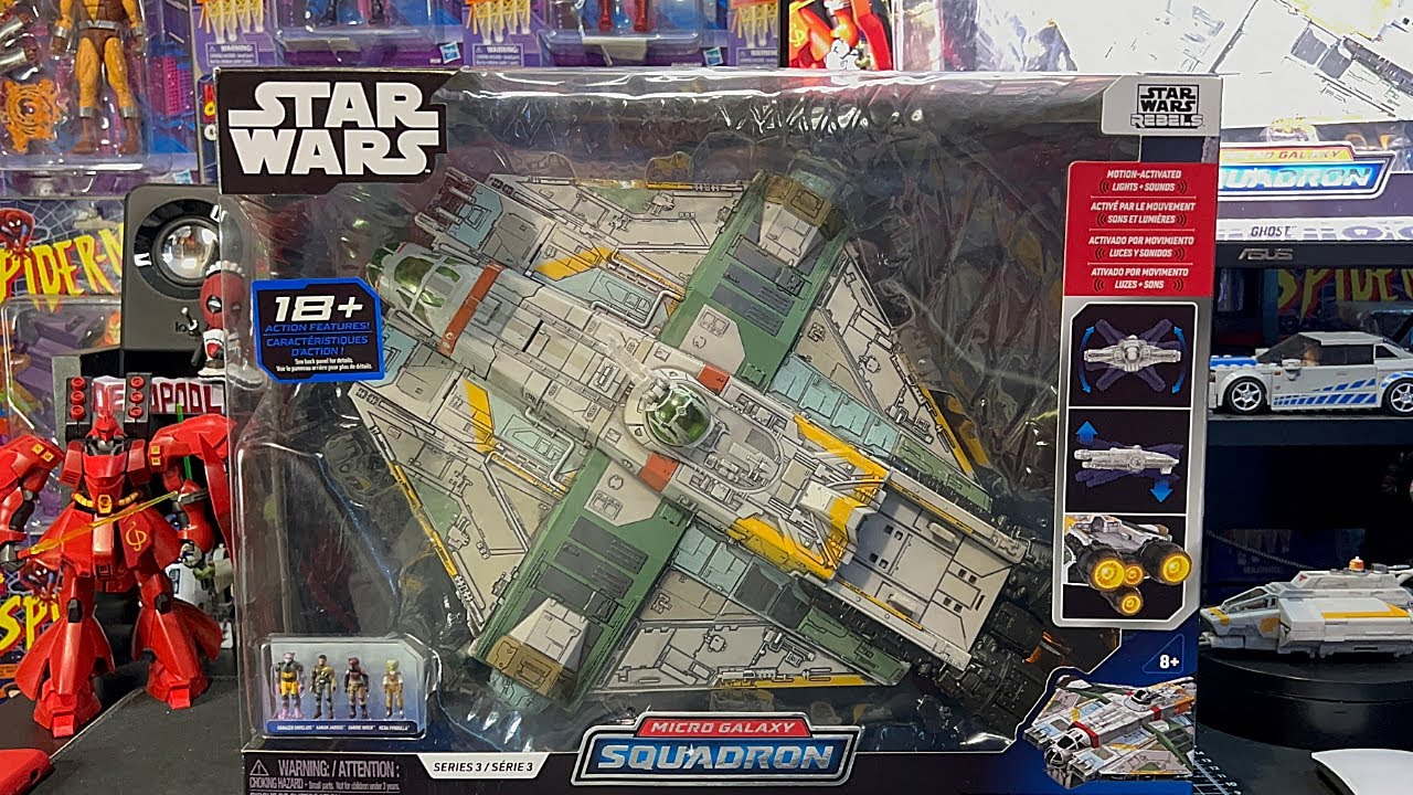 Star Wars Micro Galaxy Squadron Ghost Review