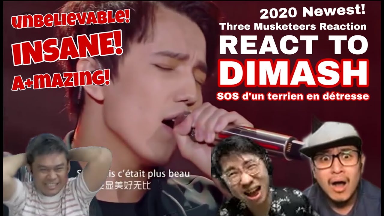 Dimash《SOS d'un terrien en détresse》【ENG SUBS】|| Three Musketeers React!