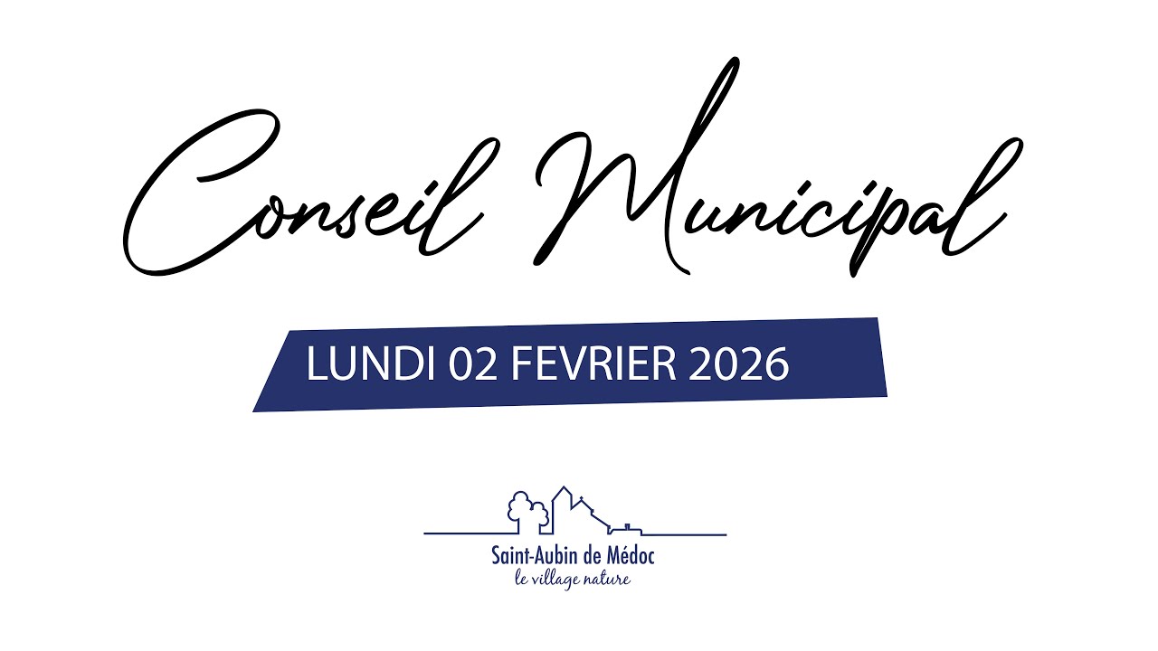 Conseil municipal du 2 février 2026