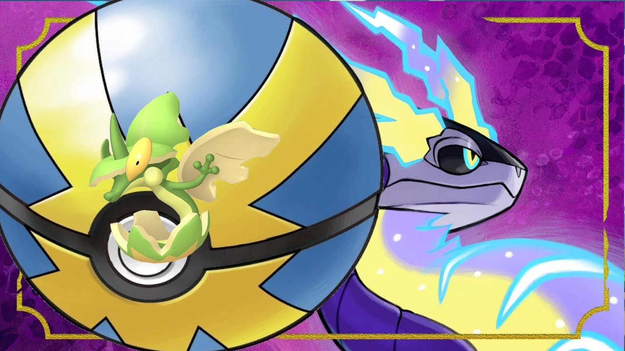 Shiny Flapple Live reaction