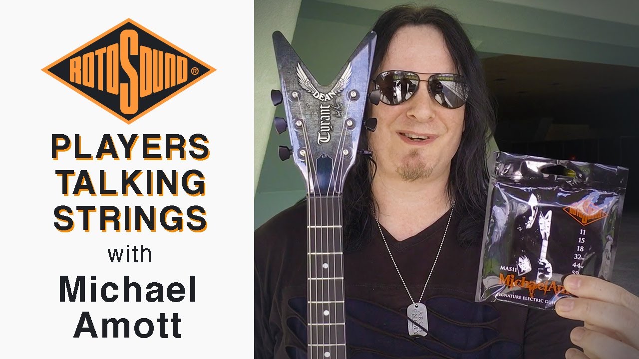 Arch Enemy&rsquo;s Michael Amott Talks About His Custom Rotosound Electric Guitar Strings