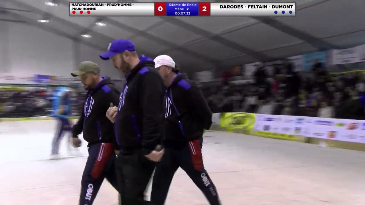PPF Tour 2024 Sète International TOP 1000 64ème de Finale Equipe HATCHADOURIAN contre équipe DARODES