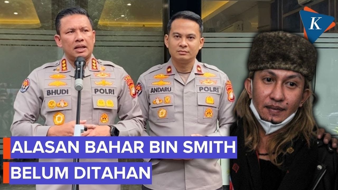 Bahar bin Smith Belum Ditahan sebagai Tersangka, Ini Alasan Polisi